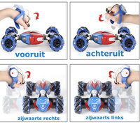 Rc Stunt auto 4WD 1:10 - handbestuurbare Gesture car - Twist Off-Road 2.4ghz 
