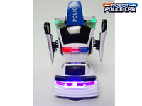 Robot Police Car 2 in 1 robot en auto transformer voertuig politie auto