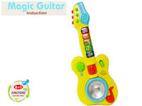 Speelgoed elektrische gitaar met verschillende tonen - Magic Guitar - sensor actief systeem - 37CM