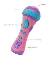 Speelgoed kinder microfoon met 12 muziekinstrumenten - Little Singer microphone 