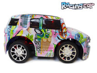 RC Racing Car - 3D LED Flash light - radio grafisch bestuurbaar auto