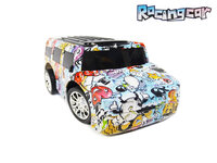 RC Racing Car - 3D Led Flash Light - Radiografisch bestuurbaar Auto 1:20 - 17CM 