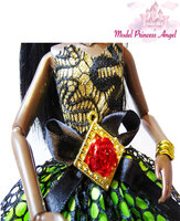 Speelgoed pop met leuke gala jurkje - Bruidsmeisje, gala, cocktail outfit 30CM A