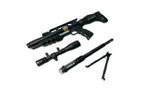 Speelgoedgeweer combat zone - met led lichtjes 68CM