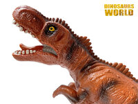 Giganotosaurus maakt dino geluiden - Speelgoed dinosaurus 50 cm - zacht rubber -  Dinoworld&nbsp;