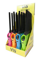 Gasaansteker - keuken aanstekers - bbq aansteker - navulbaar- display 24 stuks