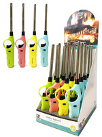 Gasaansteker - keuken aanstekers - bbq aansteker - navulbaar- display 20 stuks