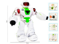 The Future Robot - speelgoed robot Super Warrior- LED licht en geluid - schiet pijltjes - 22CM