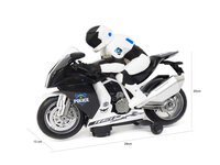 Police motorbike toy - Sheriff Police Motor Cycle - with lights and police sounds - 29CM