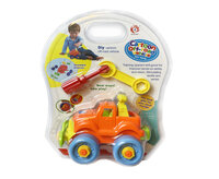Speelgoed auto bouwset DIY - educatief voertuig speelset - met schroevendraaier - Do it yourself