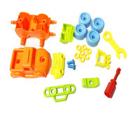 Speelgoed auto bouwset DIY - educatief voertuig speelset - met schroevendraaier - Do it yourself