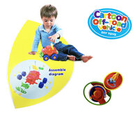Speelgoed auto bouwset DIY - educatief speelset voertuig - met schroevendraaier - Do it yourself
