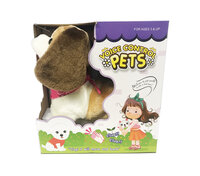 Clap Dog - Interactieve Puppy - kan blaffen en bewegen op geluid control 29CM