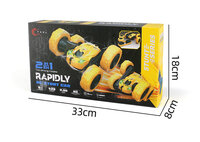 RC Stunt Crawler - 2in1 - Afstand bestuurbaar speelgoed Auto 2.4GHz - Oplaadbaar