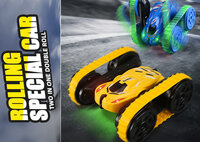 RC Stunt Car Crawler RAPIDLY 1:16 - 2IN1 afstand bestuurbaar Stunt auto 2.4GHZ