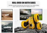 RC Stunt Car Crawler RAPIDLY 1:16 - 2IN1 afstand bestuurbaar Stunt auto 2.4GHZ