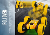 RC Stunt Car Crawler RAPIDLY 1:16 - 2IN1 afstand bestuurbaar Stunt auto 2.4GHZ