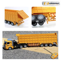 RC Vrachtwagen met Laadbak - Engineering Kiepwagen Truck 1:46 - 27MHz - Afstand bestuurbaar Vrachtwagen - Oplaadbaar
