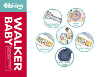 Baby Walker - Educatief Babyspeelgoed - met muziek &amp; lichtjes - baby loopwagen