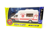 Ambulance - Speelgoed ambulancewagen - pull-back drive - Die Cast voertuigen - 17 CM