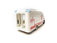 Ambulance - Speelgoed ambulancewagen - pull-back drive - Die Cast voertuigen - 17 CM