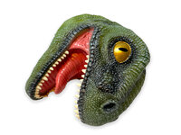 Hand Puppet Tyrannosaurus - rubber Realistic dinosaurus speelgoed handpop 