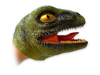 2x Hand Puppet Tyrannosaurus - rubber Realistic dinosaurus speelgoed handpop set