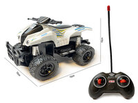 RC Politie Quad - Afstand bestuurbare Rock Crawler - Speelgoed Quad 1:28 - Storm Off-Road Quad