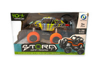 RC Auto Painted - Afstand bestuurbare Rock Crawler - speelgoed auto  - Storm off-Road Car 1:28