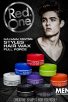 Red One Maximum Control Bright White Aqua Hair Wax 150 ml
