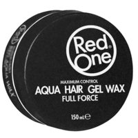 Red One Black Full Force - Maximum Control - Aqua Hair Wax 150 ml - Zwart