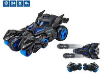 Die Cast Max catapult Car 3in1 -  pull-back - met 2 motors - licht en geluid - 1:32 Green