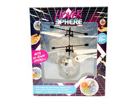 Flying Ball - Zwevende Heli Disco - Crystal Bal met Led licht - Infrarood - Hand Bestuurbaar Vliegende Helicopter - Oplaadbaar