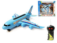 Radiografisch bestuurbare vliegtuig - 27MHZ - A380  RC Air Plane  - blauw