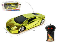 RC Car - Remote Radio Control Car for Kids - 1:24 - Toy Car 27mhz - Speed ​​Of Passion Gold