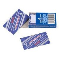 Scheermesjes 10 stuks SUPERMAX BLADES - Stainless Double edged mesjes - kappers mesje 