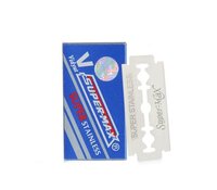 Scheermesjes 200 SUPERMAX BLADES - Stainless Double edged mesjes - 20x10 stuks kappers mesje 