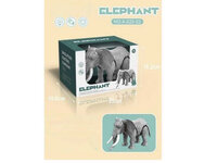 Olifant speelgoed - kan lopen en olifanten geluid maken - bewegende staart  - interactieve speelgoed Elephant 27CM