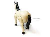 Speelgoed paard - kan lopen en paarden geluiden maken - interactieve - met bewegende staart  - Runing Horse 22CM