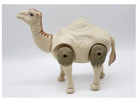 Speelgoed kameel - kan lopen - maakt kamelen geluiden - muziek - interactief - bewegende staart  - Desert Camel 24CM