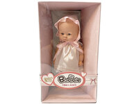 Reborn babypop met kapje - Schattige baby pop Bonnie - zachte knuffel pop - 20CM