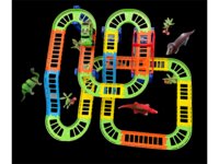 Racebaan set Dinosaurus - Dinosaur Track car set 60 stuks 