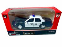 WGT car - Politie model auto - Die cast - Pull-back drive