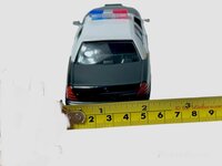 WGT car - Politie model auto - Die cast - Pull-back drive