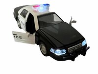 WGT car - Politie model auto - Die cast - Pull-back drive