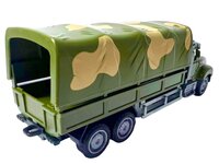 Leger vrachtwagen - pull-back drive - 16.5 CM - Metal Alloy