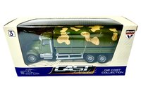 Leger vrachtwagen - pull-back drive - 16.5 CM - Metal Alloy