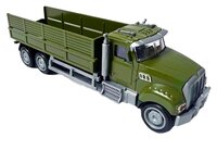 Leger vrachtwagen - pull-back drive - 16.5 CM - Metal Alloy