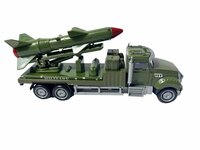 Die cast Militaire raket Luchtverdediging  speelgoed