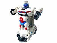 Robot sports car 2 in 1.